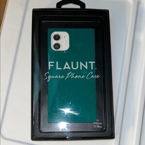 Teal Square Phone Case for iPhone 12 Mini